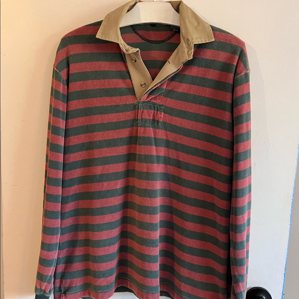 Gant vintage velour striped pullover